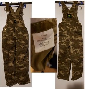 Boy's John Deere Overalls Size 7
